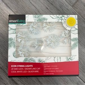 Snowflake winter lights